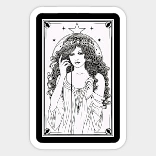 Tarot Card Astrology Occult Mystical Sticker